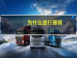为什么进行摊销