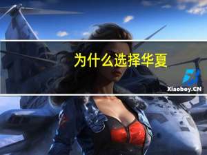 为什么选择华夏