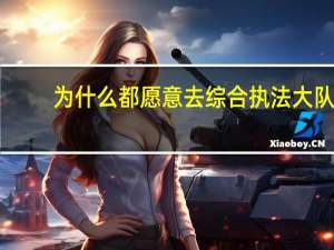 为什么都愿意去综合执法大队