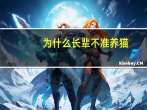 为什么长辈不准养猫