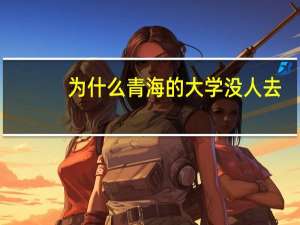 为什么青海的大学没人去