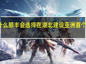 为什么顺丰会选择在湖北建设亚洲首个货运机场