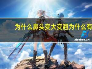 为什么鼻头变大变翘 为什么有的人的鼻子很尖翘