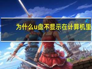 为什么u盘不显示在计算机里（为什么u盘不显示）