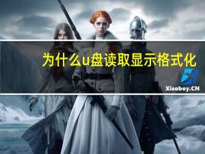 为什么u盘读取显示格式化（为什么u盘读不出来）