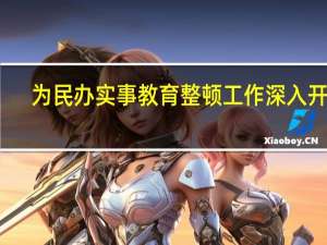 为民办实事教育整顿工作深入开展（主题教育为民办实事简报）