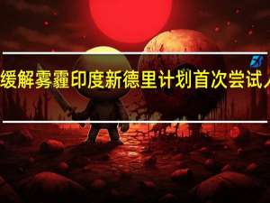 为缓解雾霾印度新德里计划首次尝试人工降雨