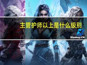 主管护师以上是什么级别
