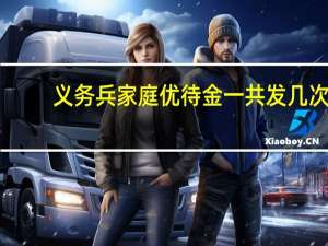 义务兵家庭优待金一共发几次