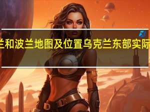 乌克兰和波兰地图及位置 乌克兰东部实际控制区地图