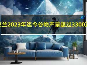 乌克兰2023年迄今谷物产量超过3300万吨