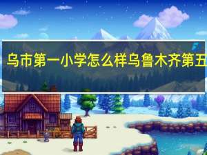 乌市第一小学怎么样 乌鲁木齐第五小学