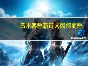 乌木客愁新诗人因何而愁