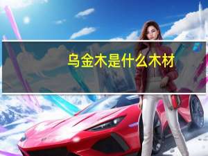 乌金木是什么木材