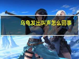 乌龟发出叫声怎么回事