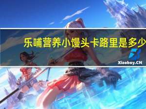 乐哺 营养小馒头卡路里是多少