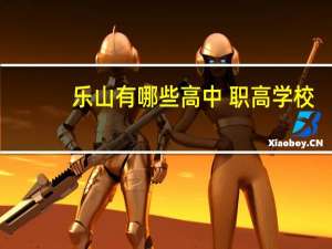 乐山有哪些高中 职高学校