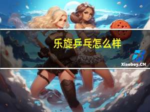 乐旋乒乓怎么样
