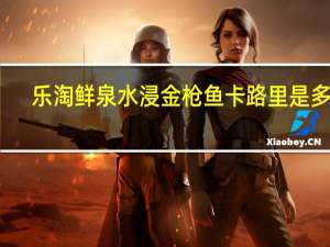 乐淘鲜 泉水浸金枪鱼卡路里是多少