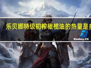 乐贝娜特级初榨橄榄油的热量是多少