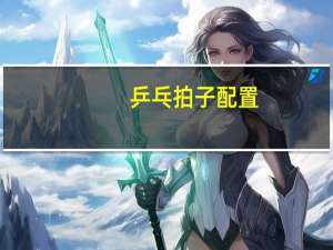 乒乓拍子配置