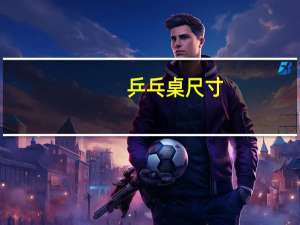 乒乓桌尺寸