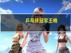乒乓球冠军王楠（乒乓球冠军）