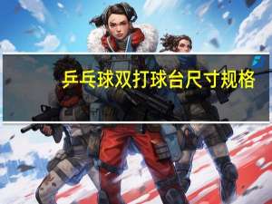 乒乓球双打球台尺寸规格