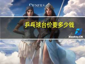 乒乓球台价要多少钱