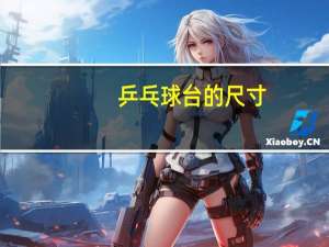 乒乓球台的尺寸