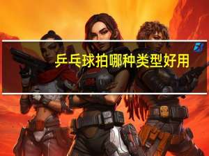 乒乓球拍哪种类型好用