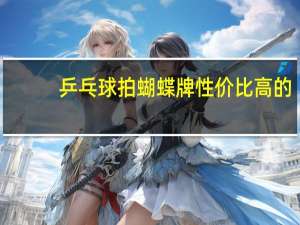 乒乓球拍蝴蝶牌性价比高的