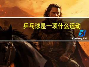 乒乓球是一项什么运动
