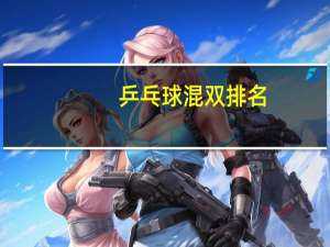 乒乓球混双排名