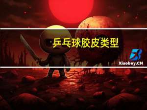 乒乓球胶皮类型