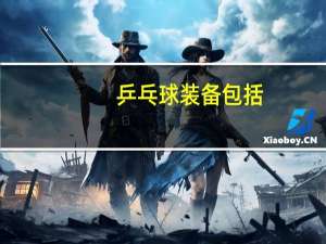 乒乓球装备包括