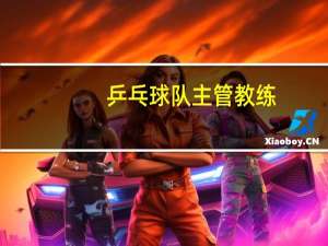 乒乓球队主管教练