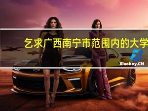 乞求广西南宁市范围内的大学