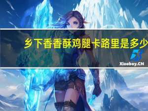 乡下香 香酥鸡腿卡路里是多少