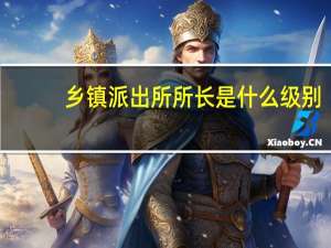 乡镇派出所所长是什么级别