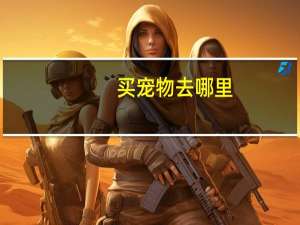 买宠物去哪里
