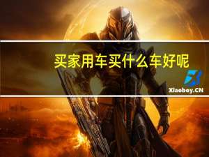 买家用车买什么车好呢