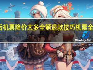 买票后 机票降价太多全额退款技巧 机票全额退票技巧