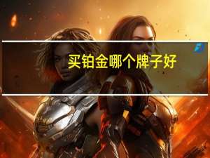 买铂金哪个牌子好