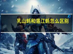 乳山蚝和湛江蚝怎么区别