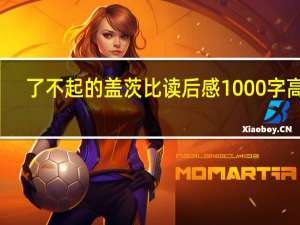 了不起的盖茨比读后感1000字高中（了不起的盖茨比读后感1000字）