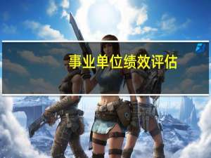 事业单位绩效评估