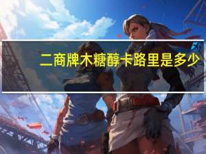 二商牌木糖醇卡路里是多少