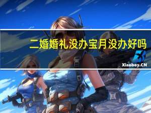 二婚婚礼没办宝月没办好吗