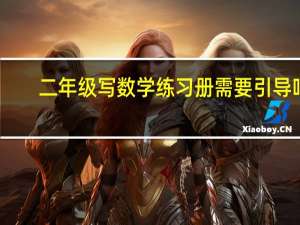 二年级写数学练习册需要引导吗